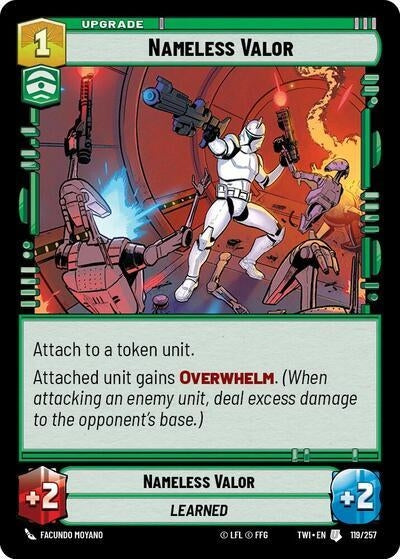 Image for Nameless Valor - Star Wars: Unlimited
