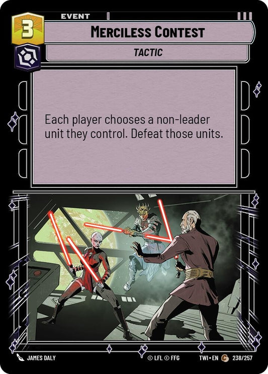 Image for Merciless Contest - Star Wars: Unlimited