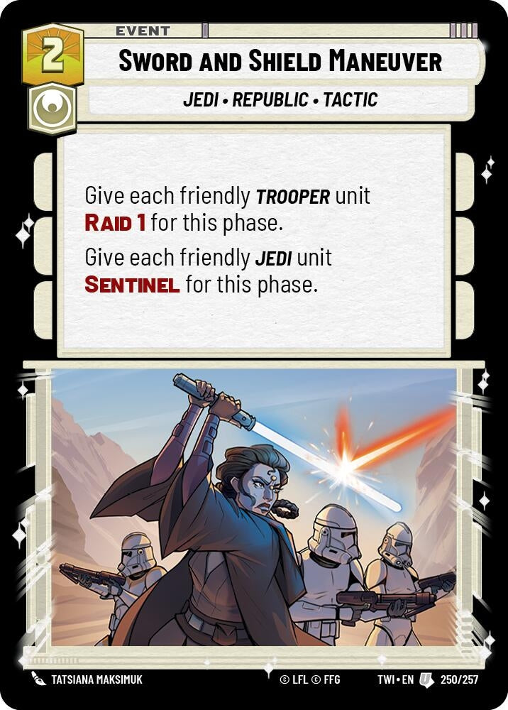 Image for Sword and Shield Maneuver - Star Wars: Unlimited