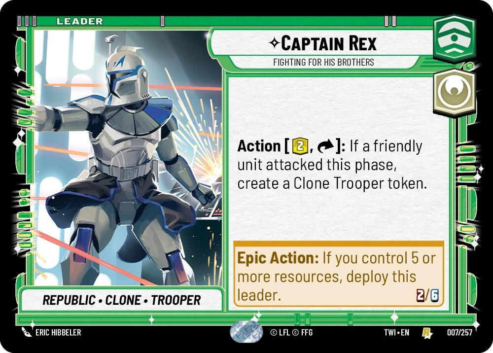 Image for Captain Rex - Fighting For His Brothers - Star Wars: Unlimited