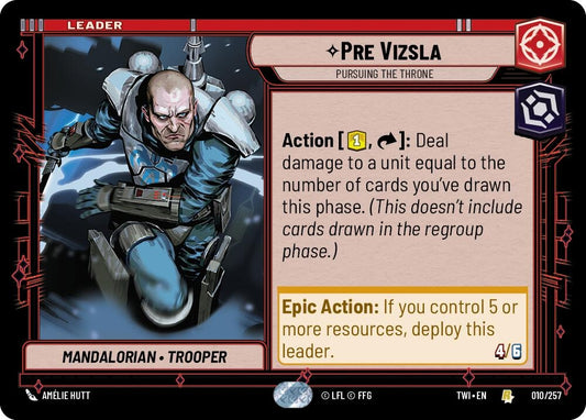 Image for Pre Vizsla - Pursuing the Throne - Star Wars: Unlimited