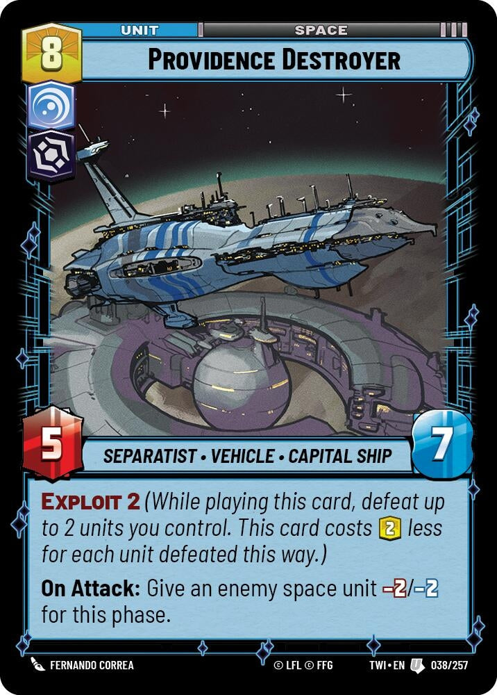 Image for Providence Destroyer - Star Wars: Unlimited