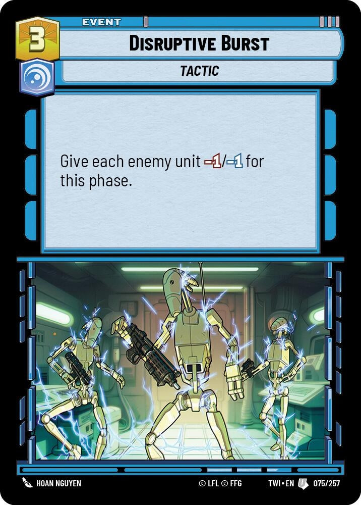 Image for Disruptive Burst - Star Wars: Unlimited