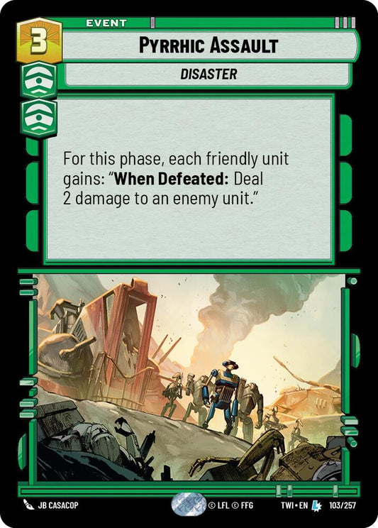 Image for Pyrrhic Assault - Star Wars: Unlimited
