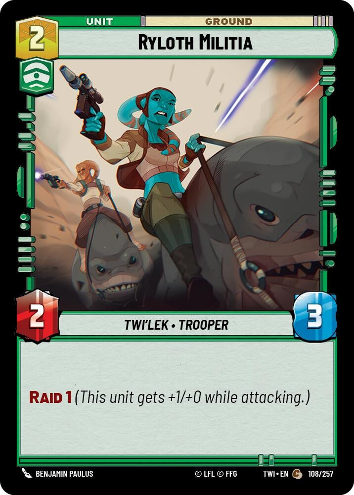 Image for Ryloth Militia - Star Wars: Unlimited