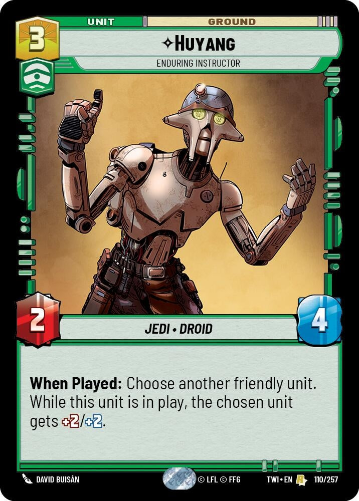 Image for Huyang - Enduring Instructor - Star Wars: Unlimited