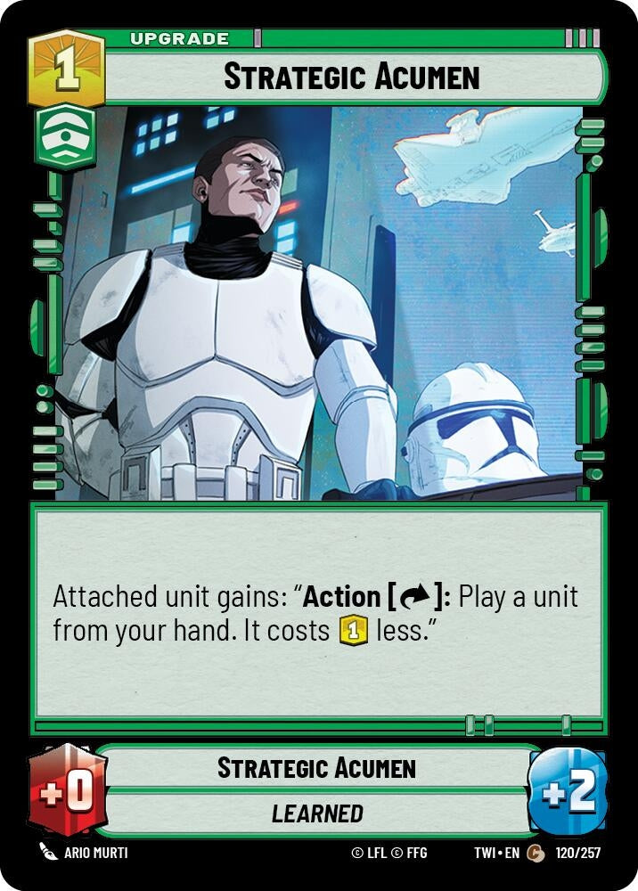 Image for Strategic Acumen - Star Wars: Unlimited