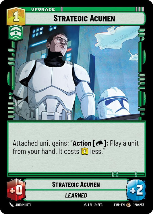 Image for Strategic Acumen - Star Wars: Unlimited