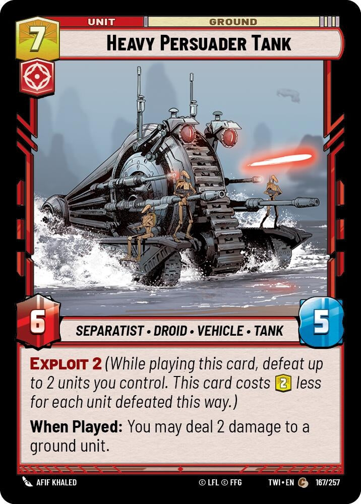 Image for Heavy Persuader Tank - Star Wars: Unlimited