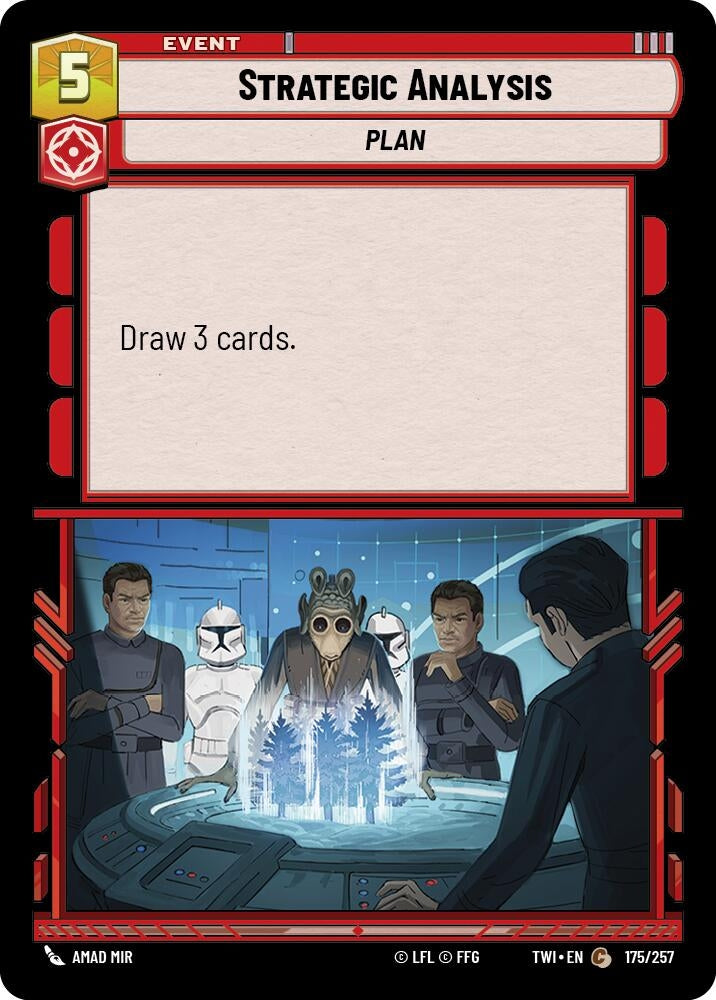 Image for Strategic Analysis - Star Wars: Unlimited