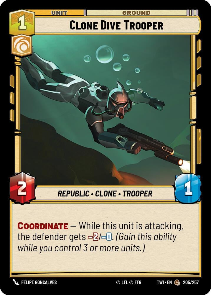Image for Clone Dive Trooper - Star Wars: Unlimited