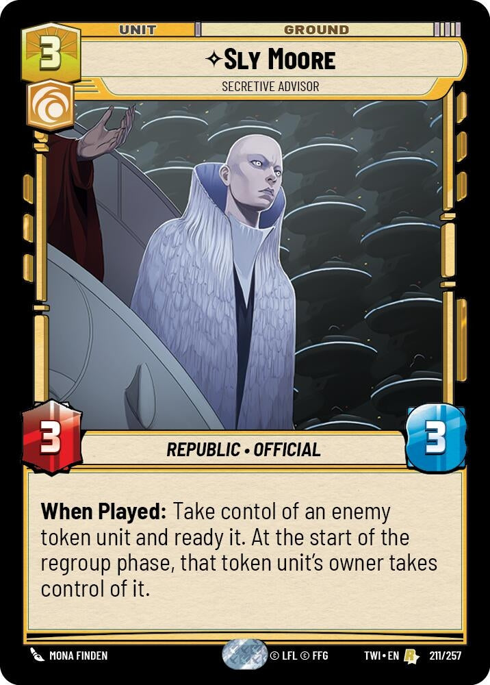 Image for Sly Moore - Secretive Advisor - Star Wars: Unlimited