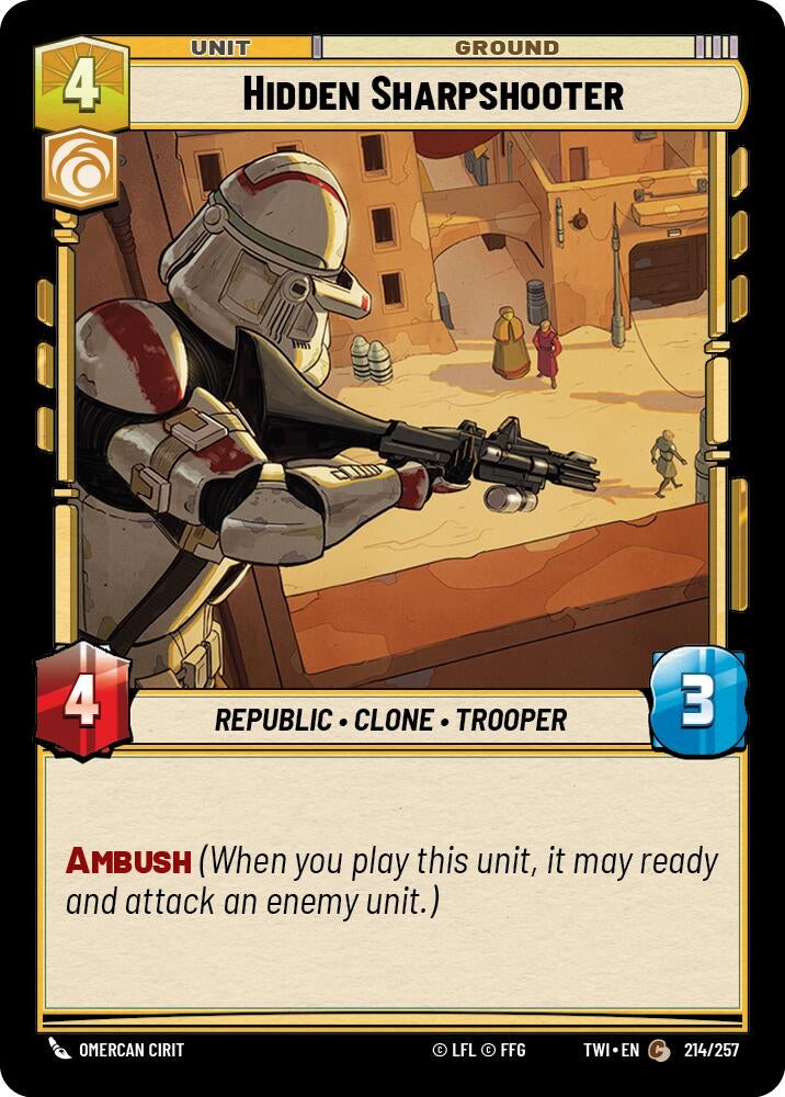 Image for Hidden Sharpshooter - Star Wars: Unlimited