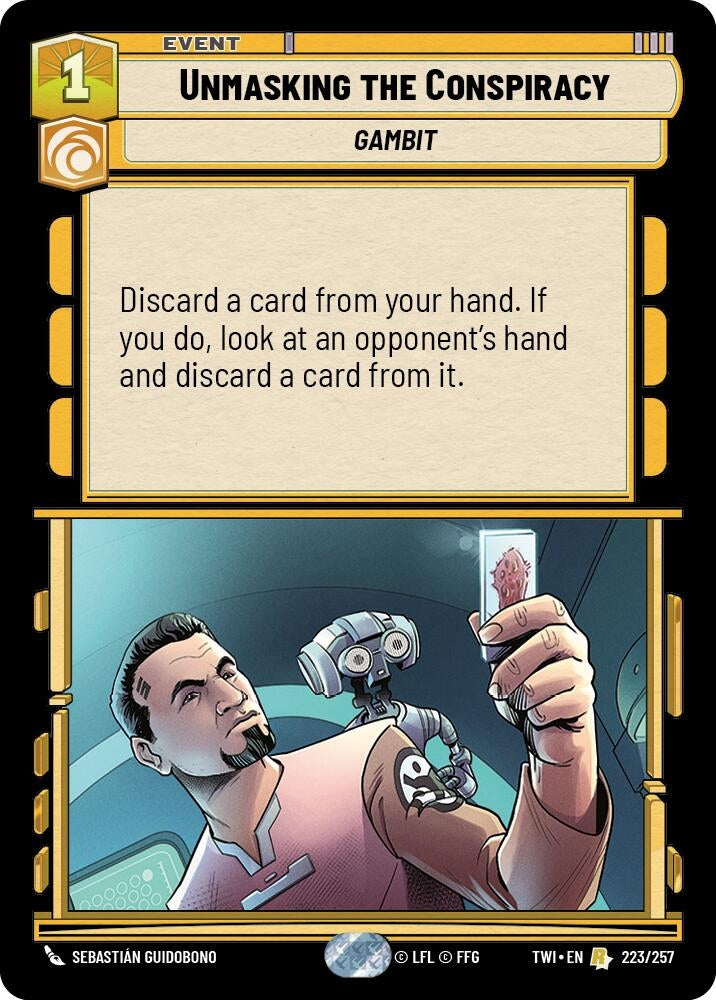 Image for Unmasking the Conspiracy - Star Wars: Unlimited