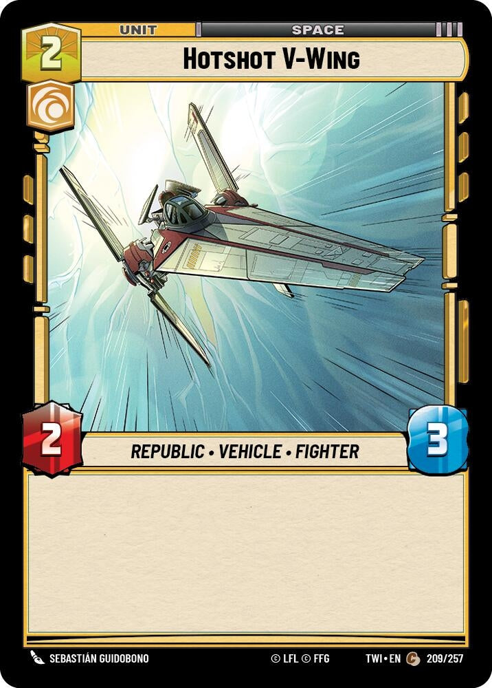 Image for Hotshot V-Wing - Star Wars: Unlimited