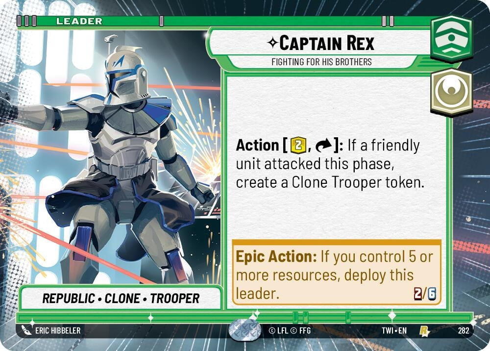 Image for Captain Rex - Fighting For His Brothers (Hyperspace) - Star Wars: Unlimited