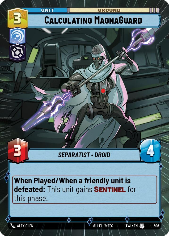 Image for Calculating MagnaGuard (Hyperspace) - Star Wars: Unlimited