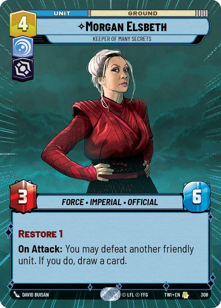 Image for Morgan Elsbeth - Keeper of Many Secrets (Hyperspace) - Star Wars: Unlimited