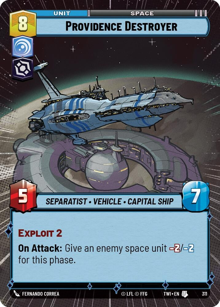 Image for Providence Destroyer (Hyperspace) - Star Wars: Unlimited