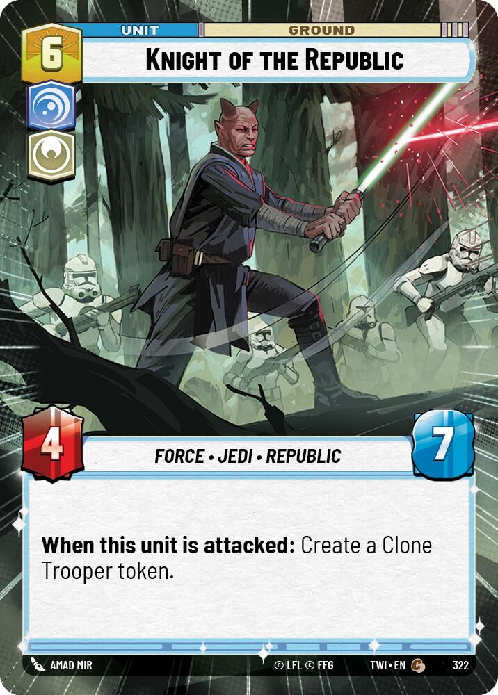 Image for Knight of the Republic (Hyperspace) - Star Wars: Unlimited