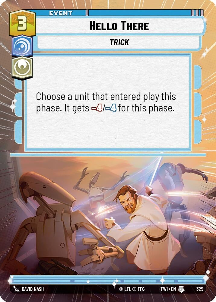 Image for Hello There (Hyperspace) - Star Wars: Unlimited