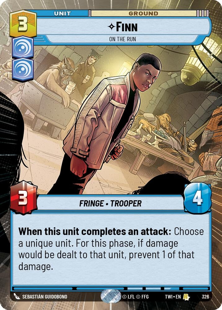Image for Finn - On the Run (Hyperspace) - Star Wars: Unlimited