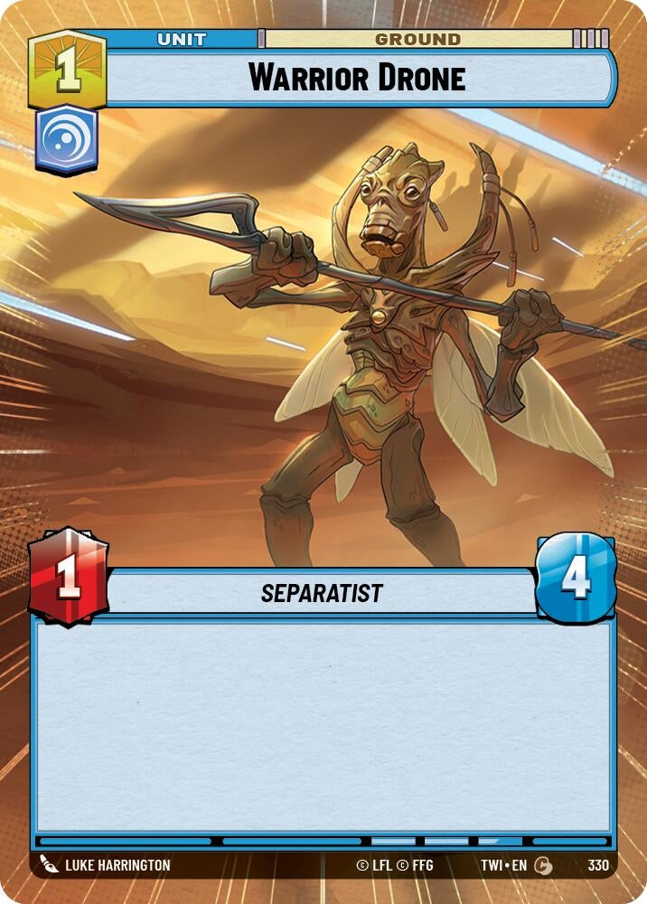 Image for Warrior Drone (Hyperspace) - Star Wars: Unlimited
