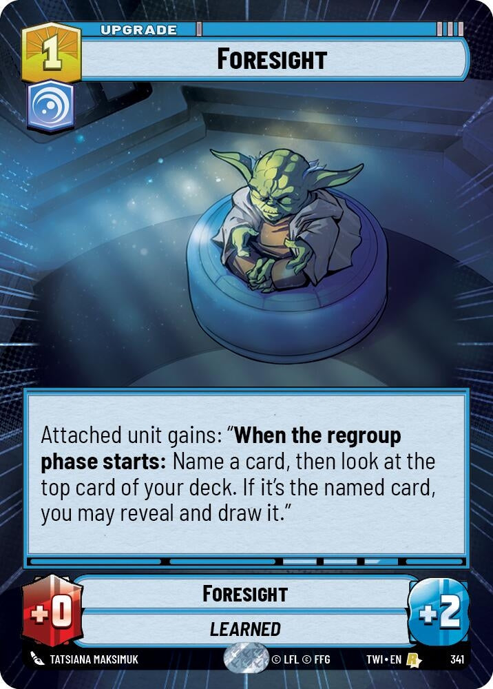 Image for Foresight (Hyperspace) - Star Wars: Unlimited