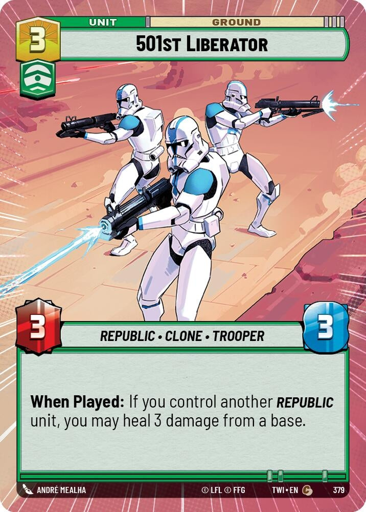 Image for 501st Liberator (Hyperspace) - Star Wars: Unlimited