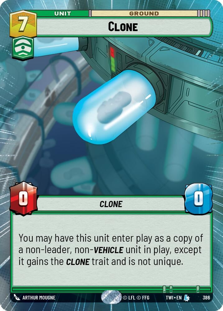 Image for Clone (Hyperspace) - Star Wars: Unlimited