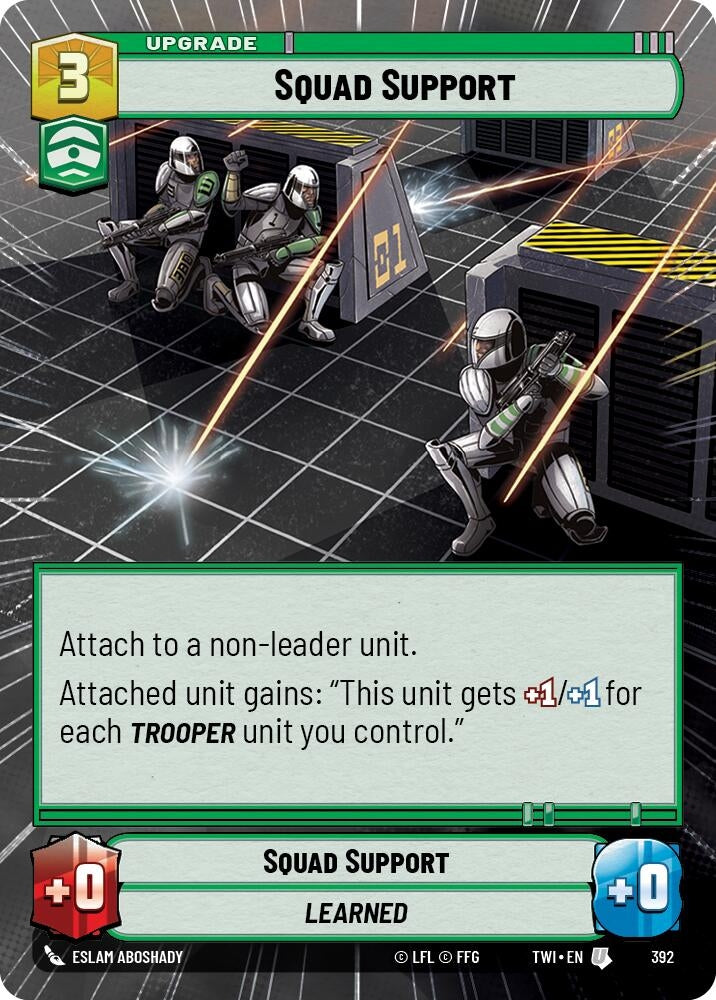 Image for Squad Support (Hyperspace) - Star Wars: Unlimited