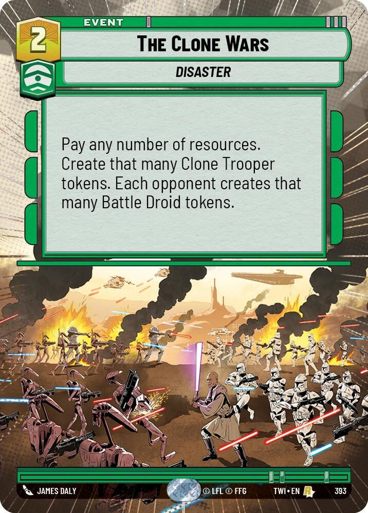 Image for The Clone Wars (Hyperspace) - Star Wars: Unlimited