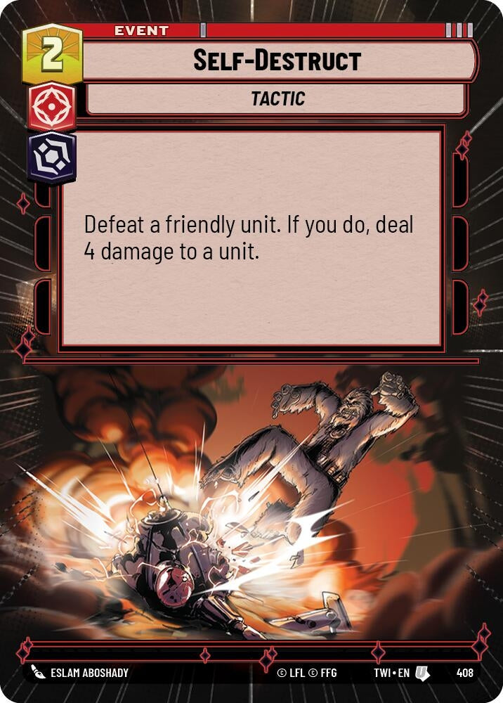 Image for Self-Destruct (Hyperspace) - Star Wars: Unlimited