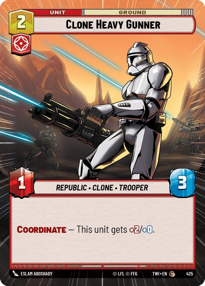 Image for Clone Heavy Gunner (Hyperspace) - Star Wars: Unlimited