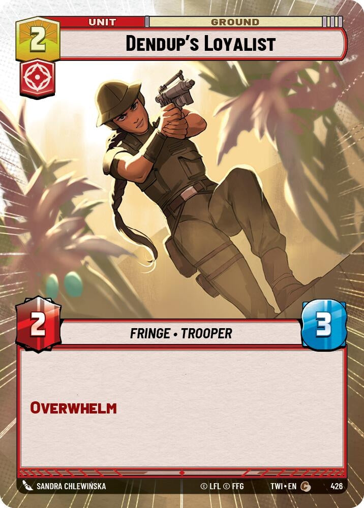 Image for Dendup's Loyalist (Hyperspace) - Star Wars: Unlimited