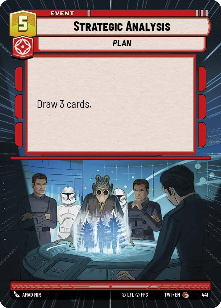 Image for Strategic Analysis (Hyperspace) - Star Wars: Unlimited