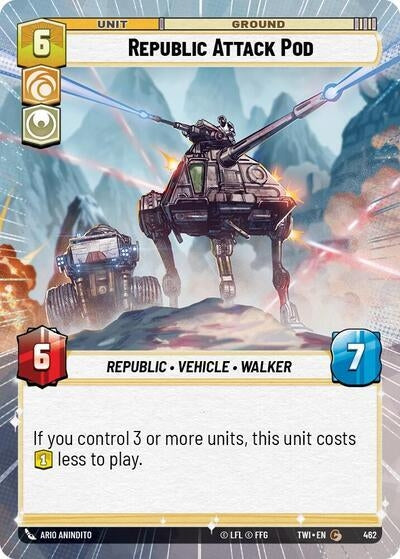 Image for Republic Attack Pod (Hyperspace) - Star Wars: Unlimited