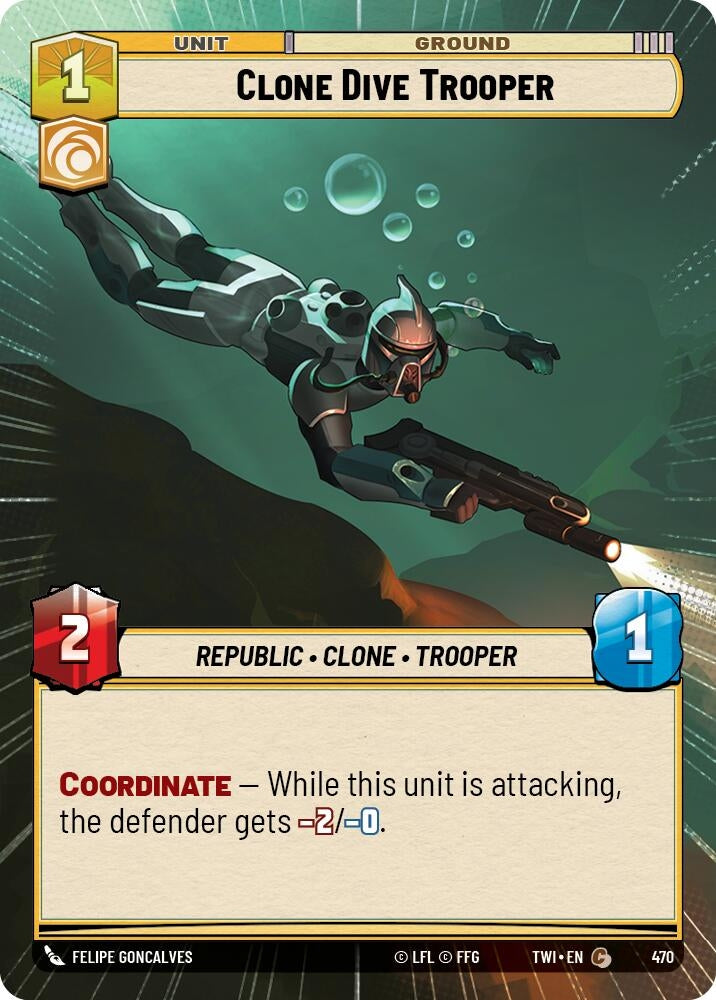 Image for Clone Dive Trooper (Hyperspace) - Star Wars: Unlimited