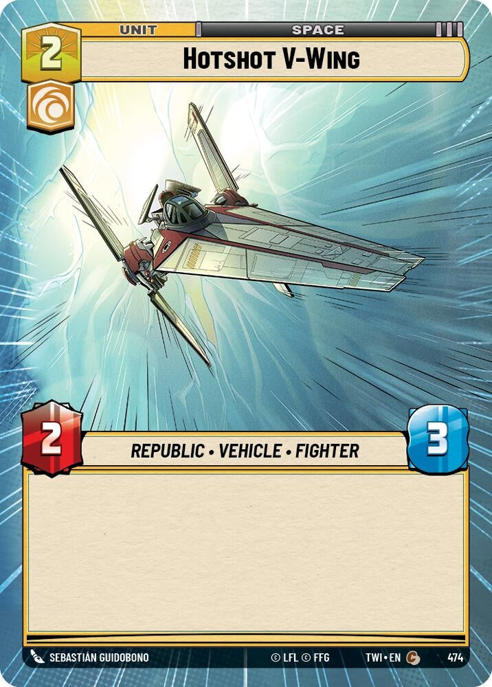 Image for Hotshot V-Wing (Hyperspace) - Star Wars: Unlimited