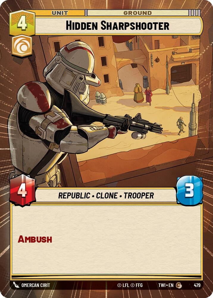Image for Hidden Sharpshooter (Hyperspace) - Star Wars: Unlimited