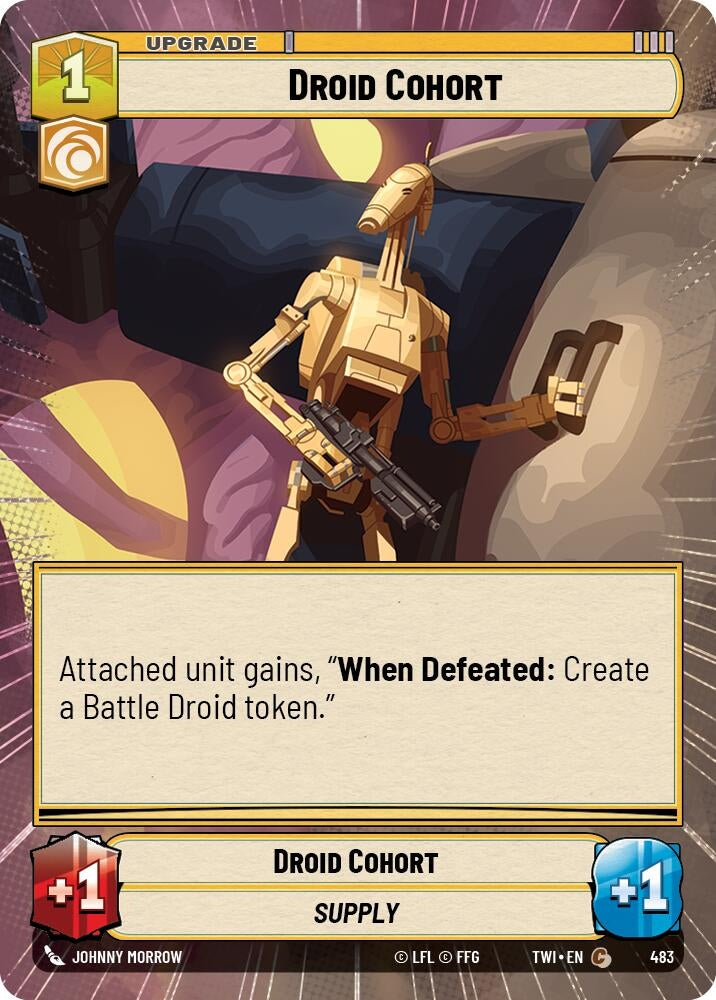 Image for Droid Cohort (Hyperspace) - Star Wars: Unlimited