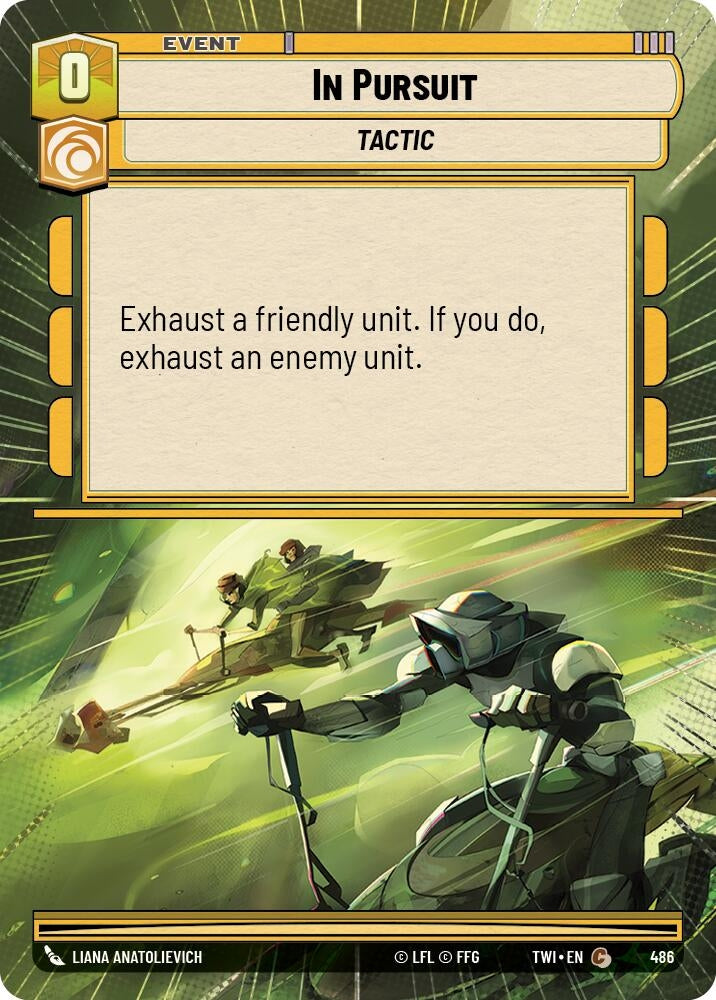 Image for In Pursuit (Hyperspace) - Star Wars: Unlimited