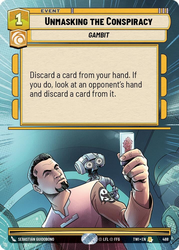 Image for Unmasking the Conspiracy (Hyperspace) - Star Wars: Unlimited