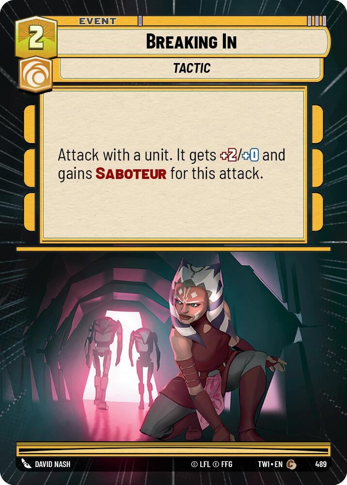 Image for Breaking In (Hyperspace) - Star Wars: Unlimited