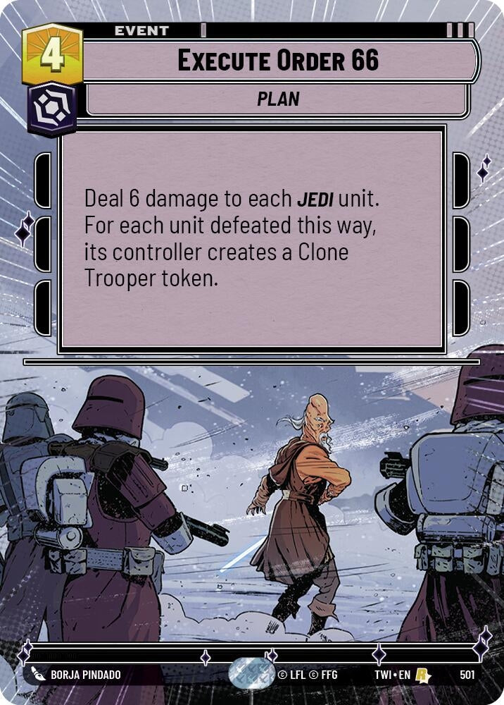 Image for Execute Order 66 (Hyperspace) - Star Wars: Unlimited