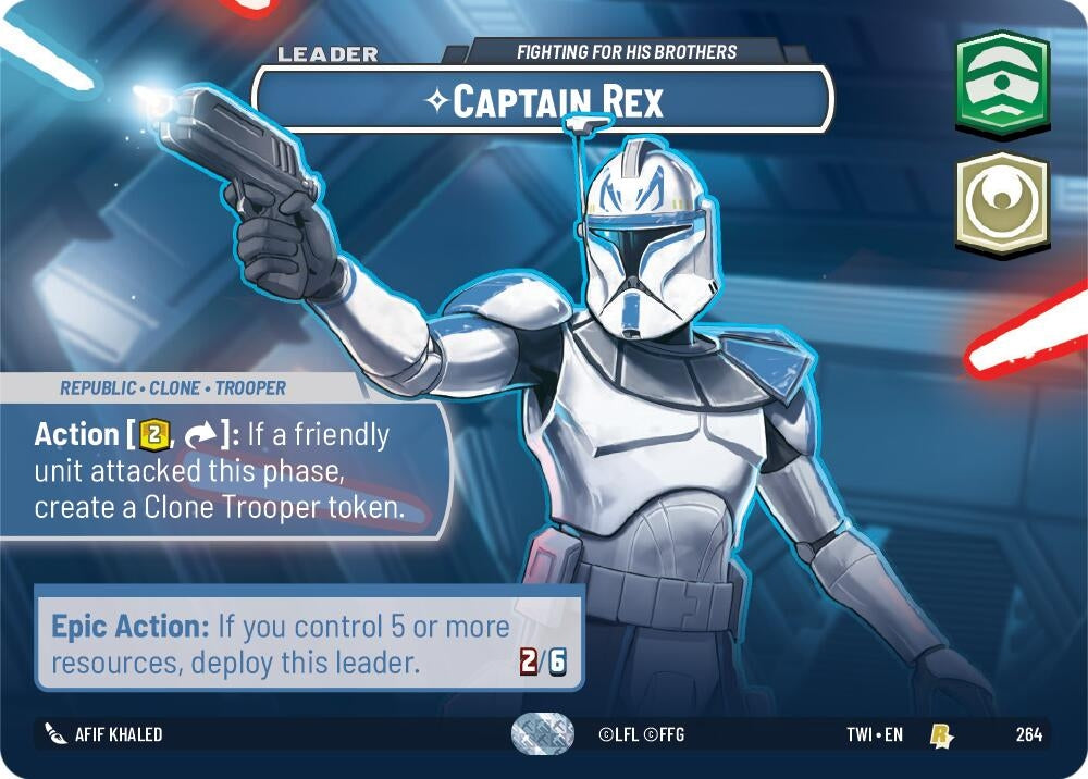 Image for Captain Rex - Fighting For His Brothers (Showcase) - Star Wars: Unlimited