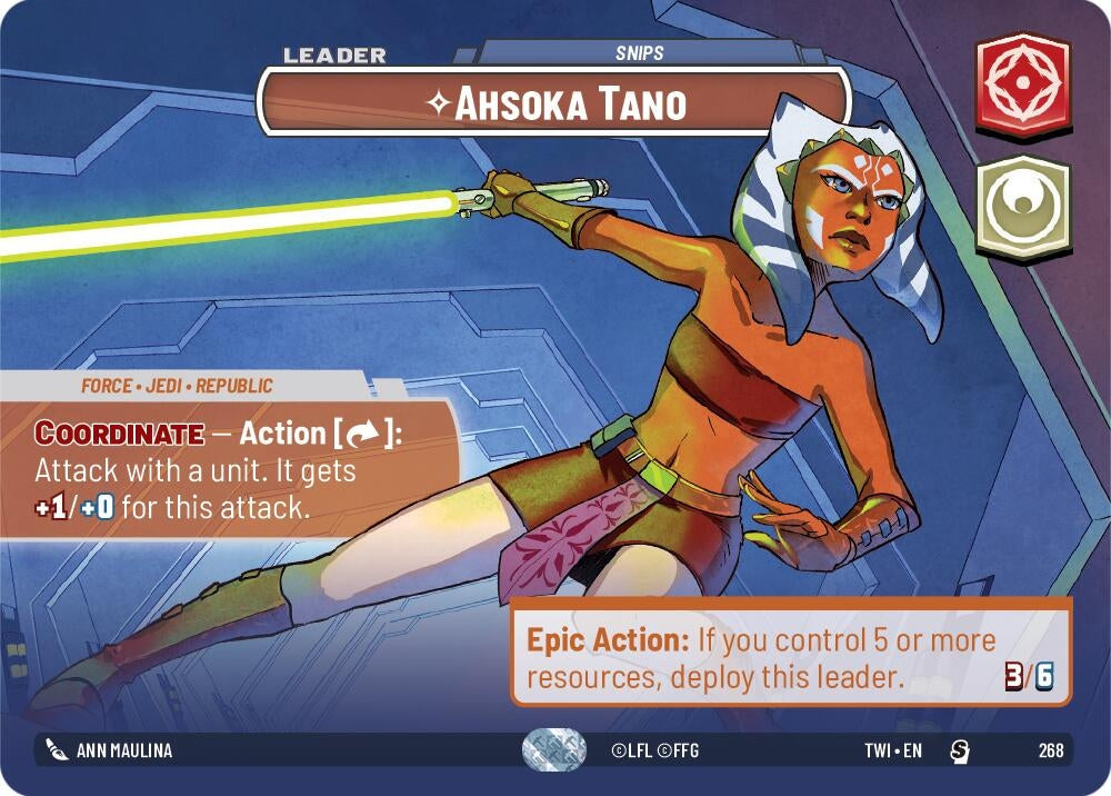 Image for Ahsoka Tano - Snips (Showcase) - Star Wars: Unlimited