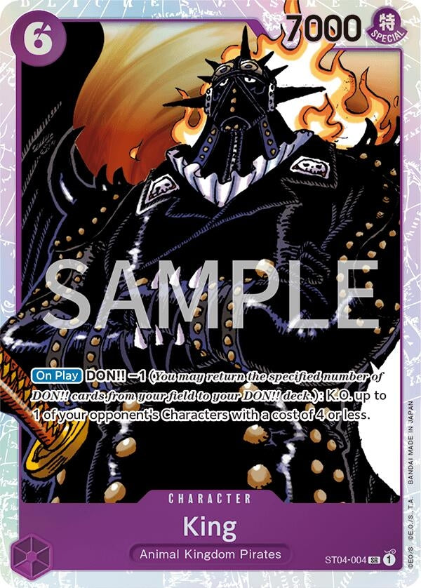 Image for King - One Piece Card Game
