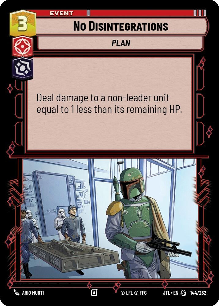 Image for No Disintegrations - Star Wars: Unlimited