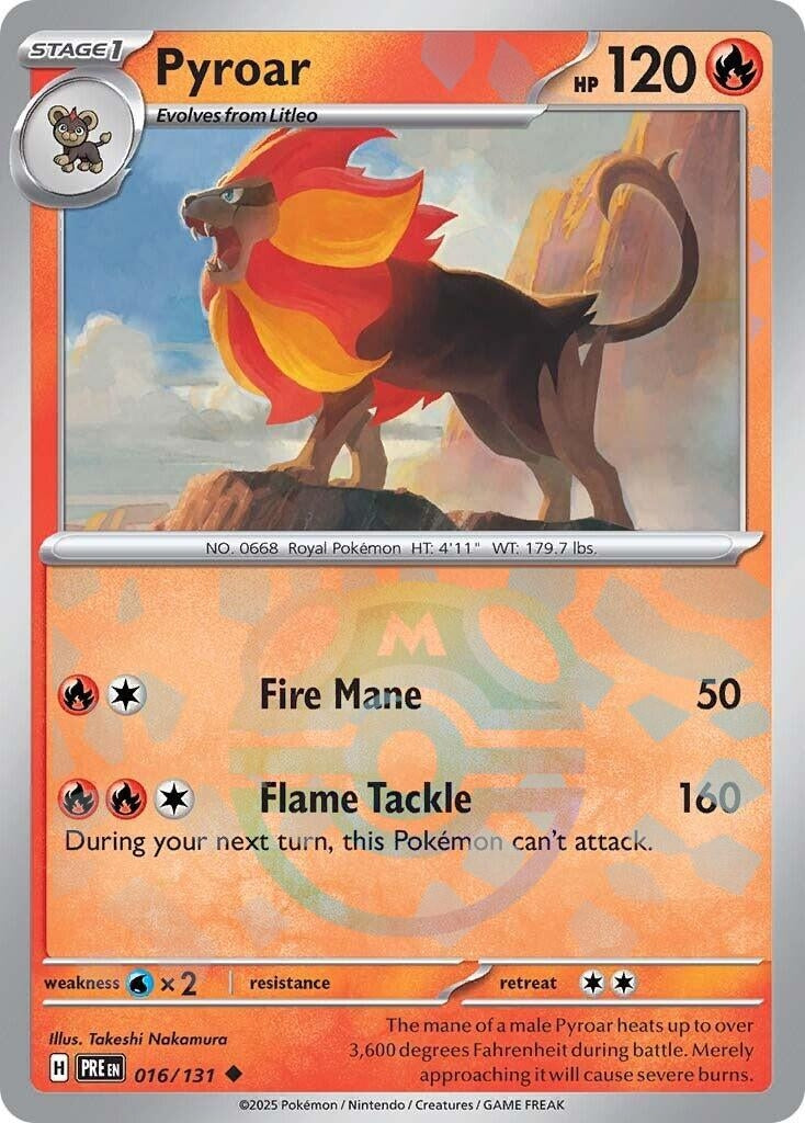 Image for Pyroar (Master Ball Pattern) - Pokemon